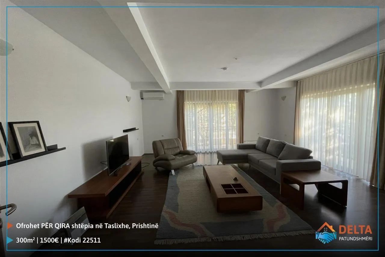 Shtëpi me qera në Prishtinë — 4+1, 300 m²